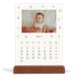 Calendrier de bureau support bois - portrait  — Cerise sur le bonheur [Mars]