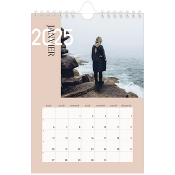 Calendrier photo A5 — Superposition