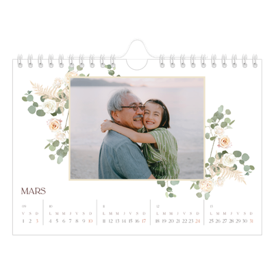 Calendrier photo A5 — Bohème [Mars]