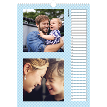 Calendrier photo A3 — Papier peint douceur