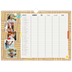 Calendrier photo A3 — Agenda rustique - Famille de 5 [Avril]