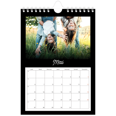 Calendrier photo A5 — Diapositive [couverture]