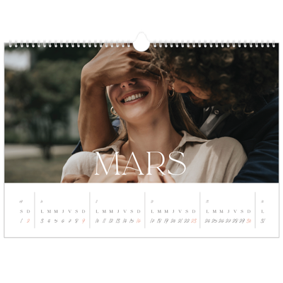 Calendrier photo A3 — Plus grand que la vie [Mars]