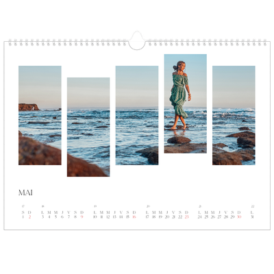 Calendrier photo A3 — Fragments de voyage [Mai]