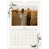 A3 Calendrier annuel — Encre & lierre [Avril]