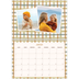 Calendrier photo A4 double (30 x 40 cm) — Motifs rétros [Janvier]