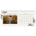 Calendrier de bureau — Encre & lierre [Février]