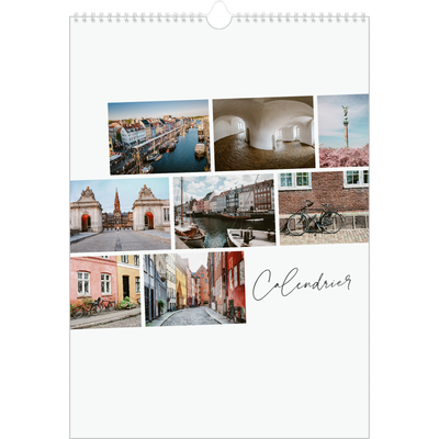 A3 Calendrier annuel — Escapade citadine [couverture]