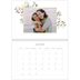Calendrier photo A4 double (30 x 40 cm) — Bohème [Janvier]