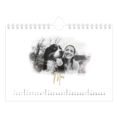 Calendrier photo A5 — Effet photo [Mai]