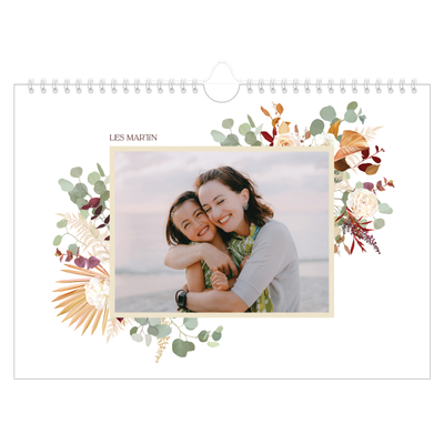 Calendrier photo A4 — Bohème [couverture]