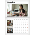 Calendrier photo A4 double (30 x 40 cm) — Une de magazine [Janvier]