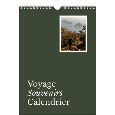Calendrier photo A4 (20 x 30 cm) — Terre éditoriale [couverture]