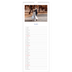 Calendrier mural long  — Classique cobalt [Mars]