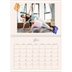 Calendrier photo A4 double (30 x 40 cm) — Coraux minimalistes [Mai]