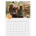 Calendrier photo A4 (20 x 30 cm) — Gommettes photo [Avril]