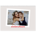 Calendrier photo A4 double (30 x 40 cm) — Signature carmin [couverture]