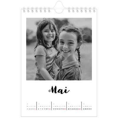 Calendrier photo A5 — Fait Main [couverture]