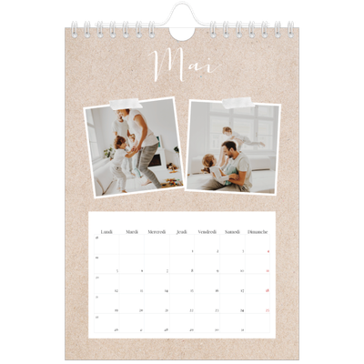 Calendrier photo A5 — Calendrier-album [couverture]