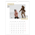 A3 Calendrier annuel — Type de couple [Janvier]
