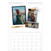 Calendrier photo A4 (20 x 30 cm) — Esprit scrapbook [Janvier]