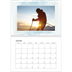 Calendrier photo A4 double (30 x 40 cm) — Effet aquarelle [Janvier]