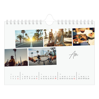 Calendrier photo A5 — Escapade citadine [Avril]