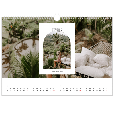 Calendrier photo A3 — L'arche ouverte [Février]