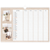 Calendrier photo A3 — Agenda kraft - Famille de 5 [Avril]