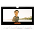 Calendrier photo A4 — Fun Typo [Avril]