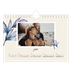 Calendrier photo A5 — Fleurs entremélées [Janvier]