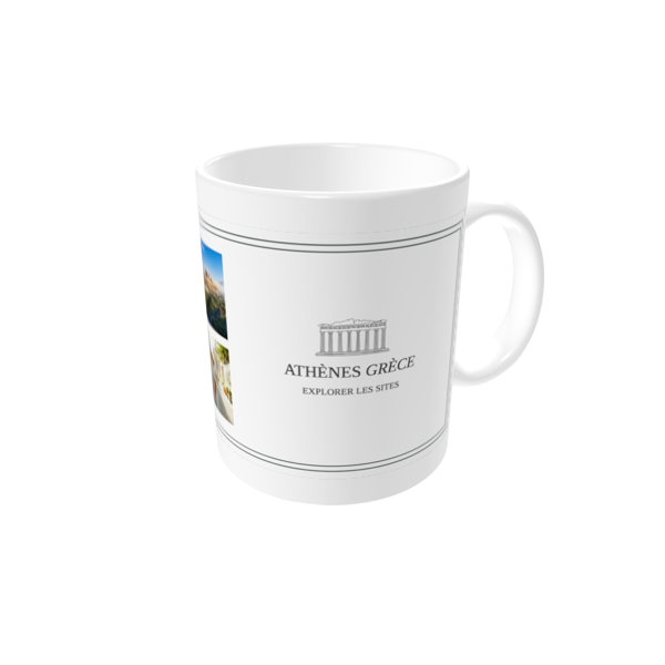 Mug personnalisé — Édition archive - Athènes