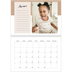 Calendrier photo A4 double (30 x 40 cm) — Agenda 'To Do' list [Février]