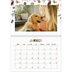Calendrier photo A4 double (30 x 40 cm) — Chiot joueur [Janvier]