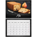 Calendrier photo A4 double (30 x 40 cm) — Tableau et craie [couverture]
