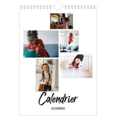 Calendrier photo A4 (20 x 30 cm) — Journal Intime [couverture]