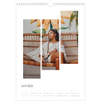 Calendrier photo A3 — Fragments de voyage