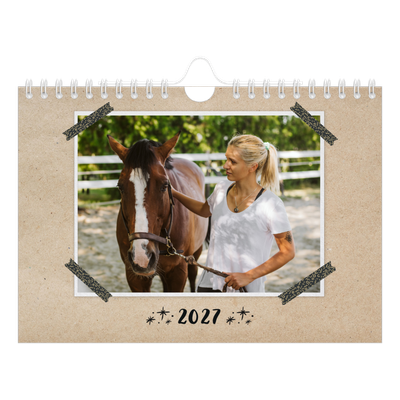 Calendrier photo A5 — Scrapbooking [couverture]