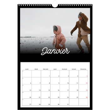 Calendrier photo A3 — Diapositive