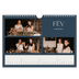 Calendrier photo A4 — Ardoise et sérifs [Février]