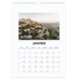 A3 Calendrier annuel — Simple photo [Janvier]