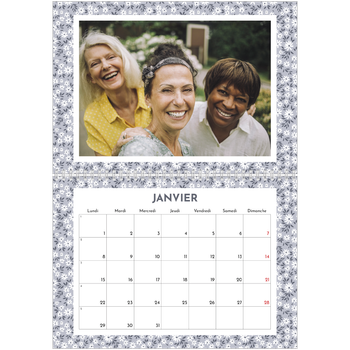 Calendrier photo A4 double — En floraison
