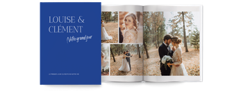 Livres photos — Classique cobalt