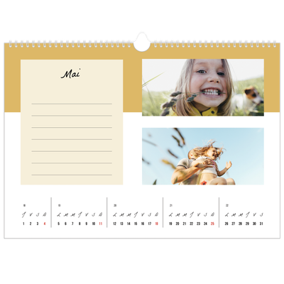 Calendrier photo A3 — Agenda 'To Do' list [couverture]