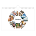 Calendrier photo A5 — Diaporama asymétrique [couverture]