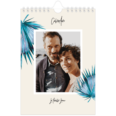 Calendrier photo A5 — Fleurs entremélées [couverture]