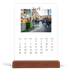 Calendrier de bureau support bois - portrait  — Mon carnet de voyage [Avril]