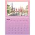 Calendrier photo A4 double (30 x 40 cm) — Dégradé pastel [Février]