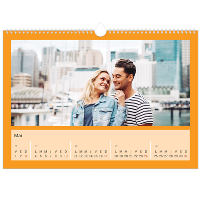 Calendrier photo A3 — Un monde en couleur [couverture]