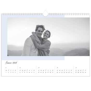 Calendrier photo A3 — Écrans de couleur